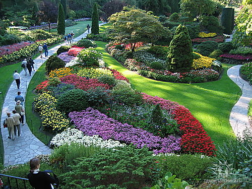 Парк Королевы Елизаветы Британской Колумбии Канада Ванкувер