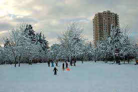 Tobogganing and Sledding in Vancouver