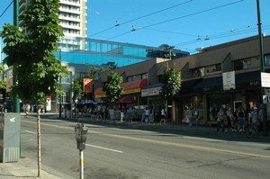Площадь Робсон в Ванкувере