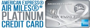 American Express® AIR MILES®* Platinum Credit Card