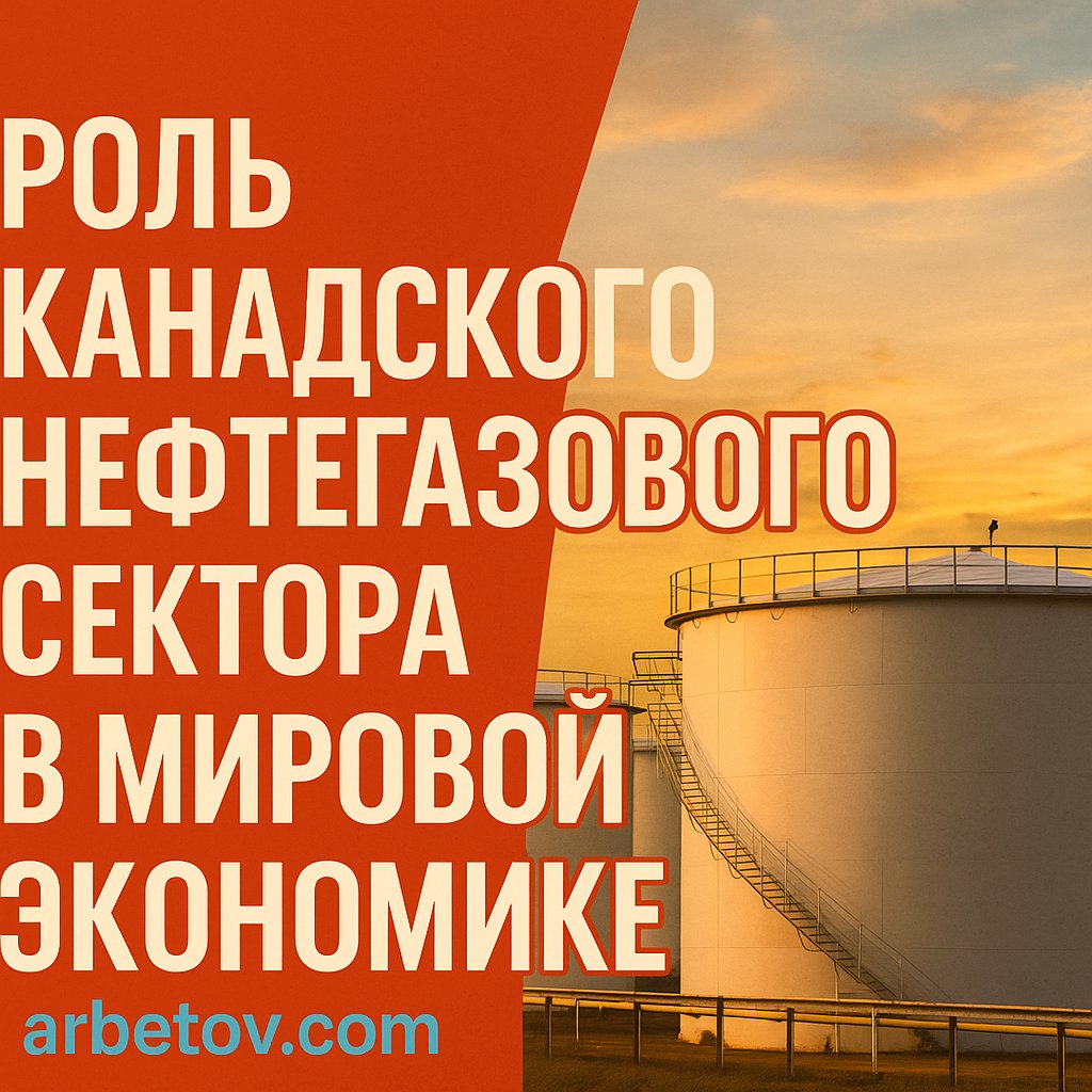 Роль канадского нефтегазового сектора в мировой экономике