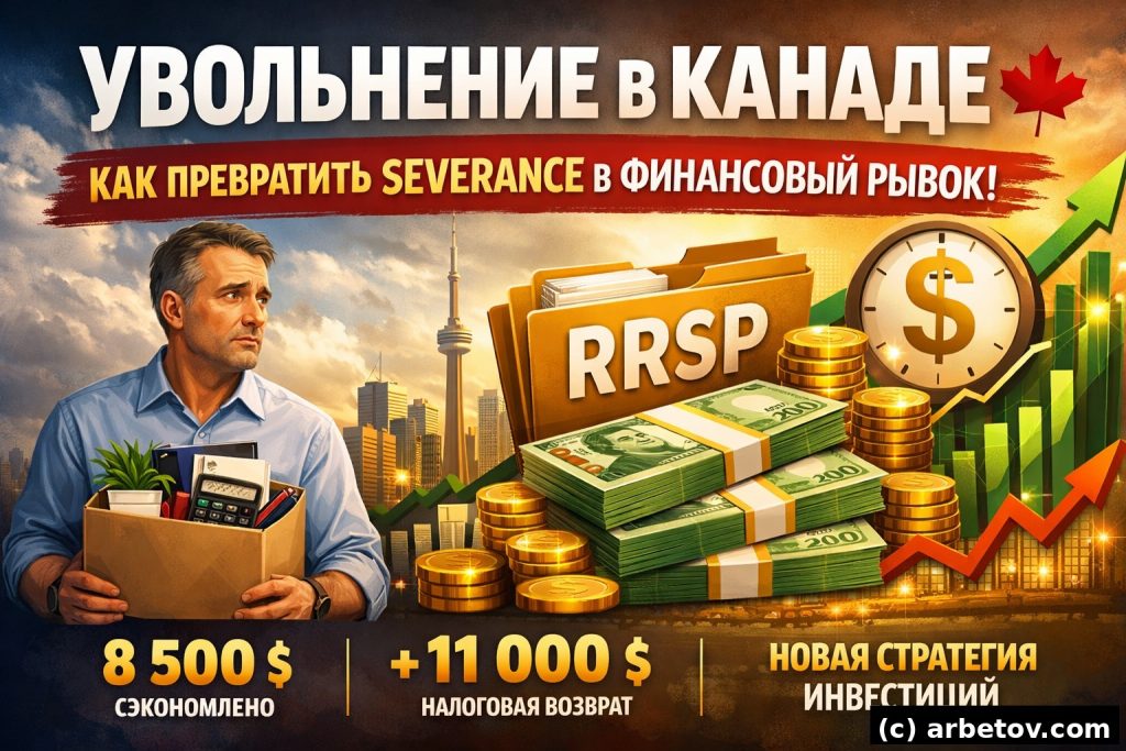 Увольнение в Канаде — как превратить severance в финансовый рывок