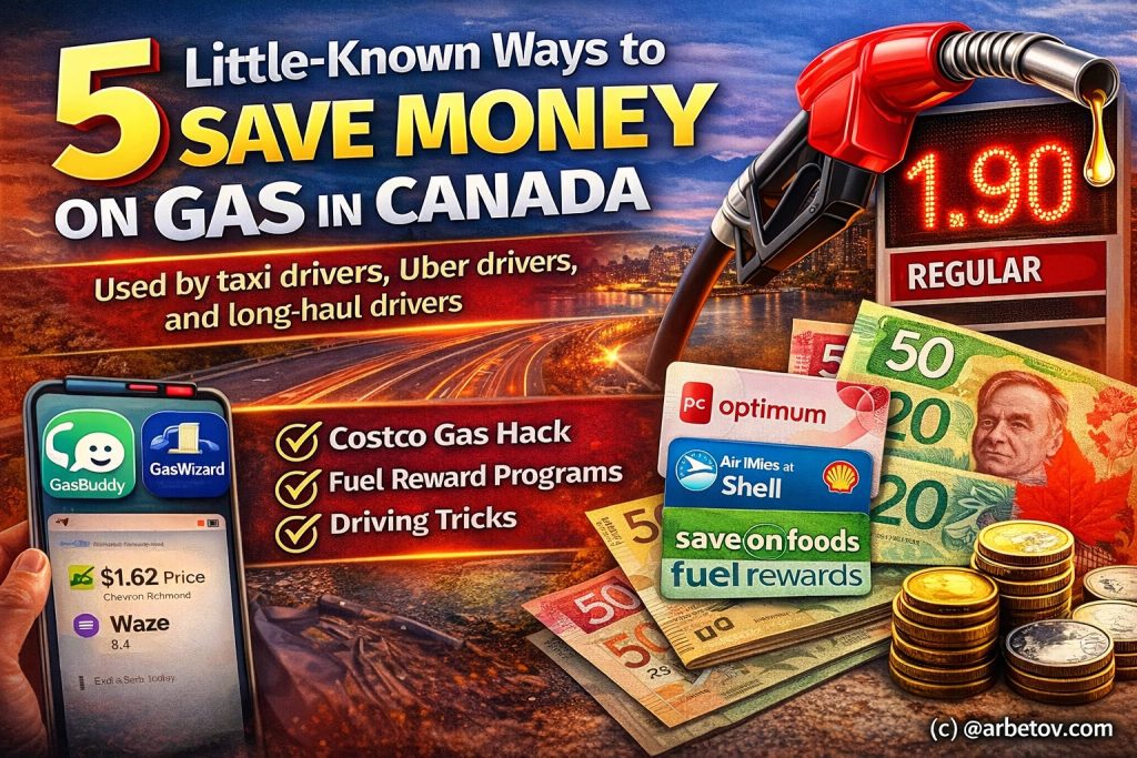 5 Little-Known Ways to Save Money on Gas in Canada