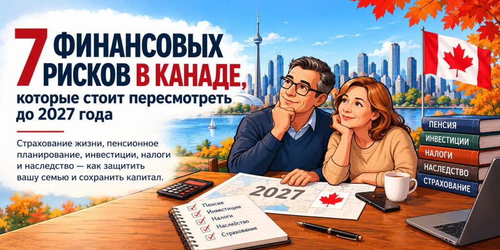 7 финансовых рисков в Канаде: страхование, пенсия и наследство